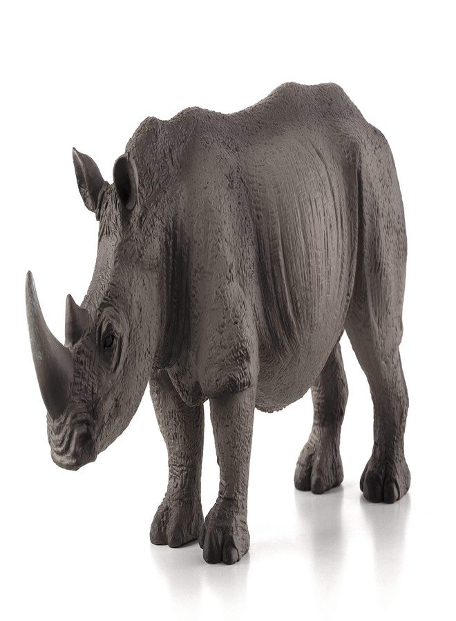 Animal Planet MOJO White Rhinoceros Rare Realistic International Wildlife Hand Painted Toy Figurine - Image 1